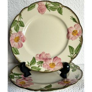 Vintage Franciscan Half Moon Dinnerware 1949-1953 (2) Luncheon Plates Unused